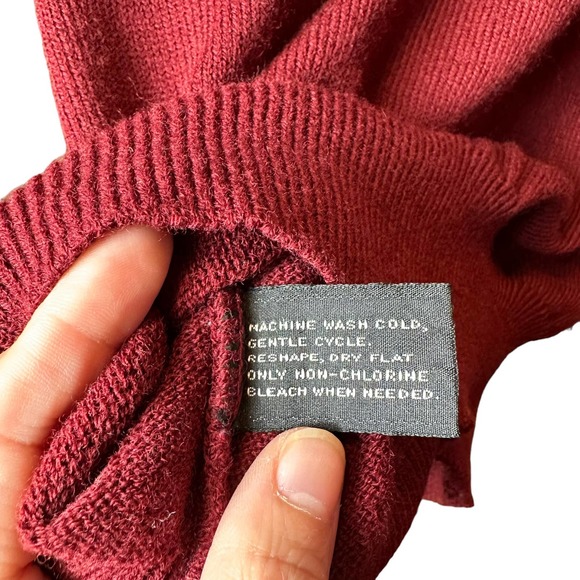 Vintage Andrew St John Long Sleeve V Neck Sweater Striped, Large - Picture 7 of 12